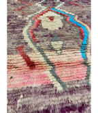 Moroccan Boujaad Wool Runner – 2 ft 9 in × 12 ft 10 in, Multi - color - Cooperative Atma