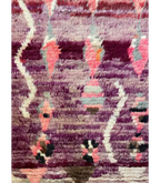 Moroccan Boujaad Wool Runner – 2 ft 9 in × 12 ft 10 in, Multi - color - Cooperative Atma