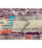 Moroccan Boujaad Wool Runner – 2 ft 9 in × 12 ft 10 in, Multi - color - Cooperative Atma